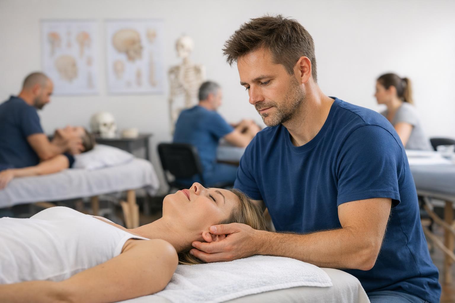 Terapia czaszkowa — kurs w Warszawie dla fizjoterapeutów, który warto wybrać